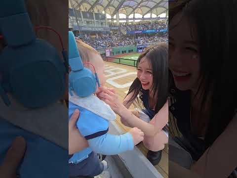 【黑鼠】當天全場最幸福的人 大頭、丹丹、李雅英、Kapo、檸檬、栗子、禾羽、潔米、潔潔 20250403 富邦悍將 Fubon Guardians Fubon Angels