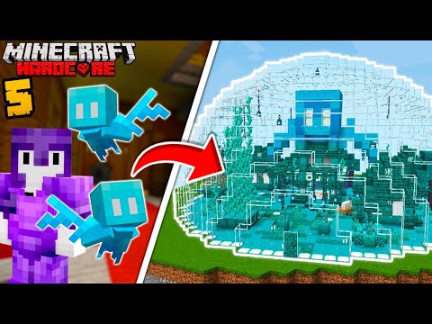 Ich habe eine ALLAY CITY in MINECRAFT HARDCORE gebaut!