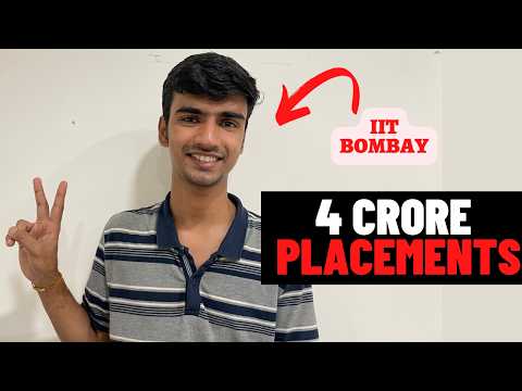 Highest Package from IIT Bombay !! Placements | Podcast | 4 Crore