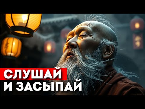 СЛУШАЙ И ЗАСЫПАЙ 🌔 ДАО: ПУТЬ ВОДЫ 🌎 ЛЕКЦИЯ ДЛЯ СНА