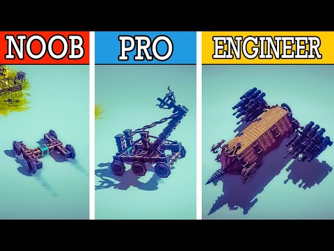 Using the POWER OF ENGINEERING to complete Besiege!