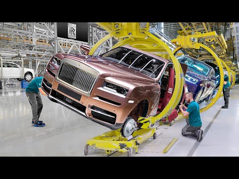 Inside England’s Best Factory Producing Luxurious Rolls-Royce From Scratch