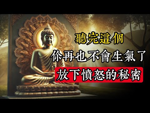 聽完這個，你再也不會生氣了，7個佛學秘訣教你如何解脫|佛教 |佛學知識|修心修行|禪悟人生 |金剛經|南無阿彌陀佛|