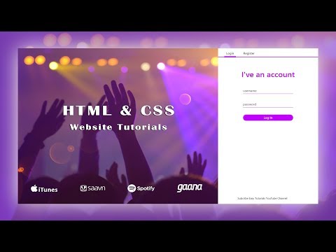 How To Make Website Using HTML And CSS Step By Step | HTML Website Tutorial