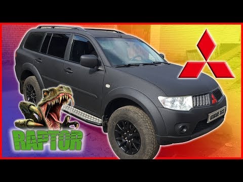 🔴 Последствия УЖАСНОЙ покраски РАПТОРОМ 🔴 Перекрас Mitsubishi Pajero Sport