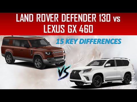 LEXUS GX 460 vs LAND ROVER DEFENDER 130 // 15 KEY DIFFERENCES // WHICH IS BETTER?