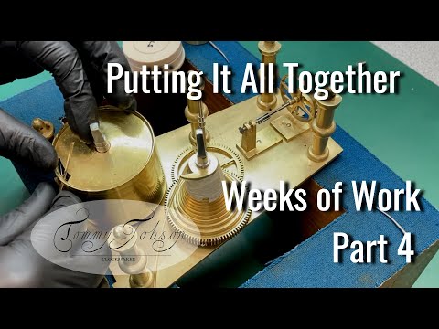 Assembling an 18th Century Dial Clock - Weeks of Work Part 4