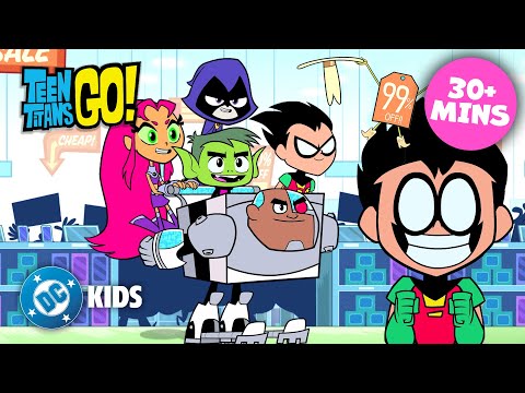 Holiday Shopping Spree! 🛍️ | Teen Titans Go! | #KidsCartoons @DC Kids