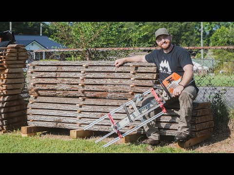 I've Always Been Told This Wood Is Worthless, So Lets Mill It Into Slabs!
