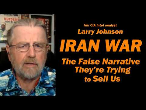 fmr CIA Analyst Larry Johnson LIVE Today 12:00p est