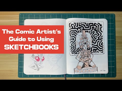 How comic artists should use a sketchbook (5 Best Practices)