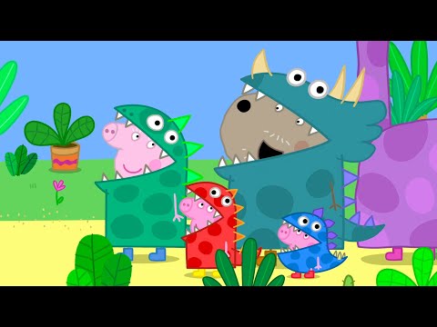 Peppa Pig Puts On A Dinosaur Party 🐷 🦖 Playtime With Peppa