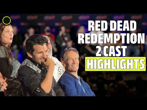 Watch Red Dead Redemption 2 Cast Reunion BEST MOMENTS with Roger Clark, Rob Wiethoff & MORE | NYCC