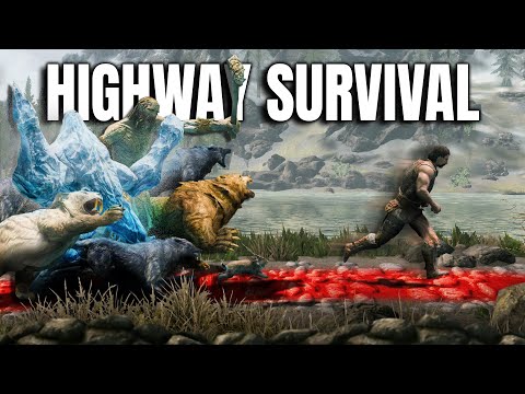 Skyrim, but OH GOD THE ROAD IS TRYING TO KILL ME