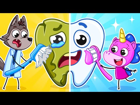 Dentist Check Up! | Brush Your Teeth & Learn Healthy Habits 🦷🪥 | Teeny Mimi🦄