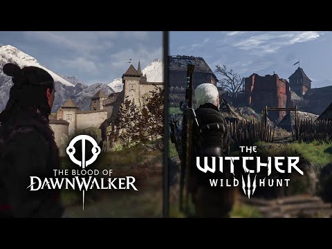 The Blood of Dawnwalker vs The Witcher - NOT just a Gameplay Comparison
