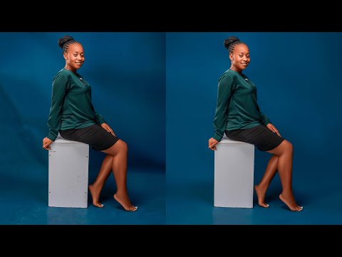 How To  Clean and Smooth Backdrop In Photoshop