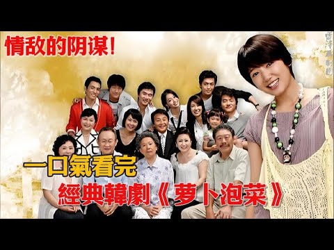 情敌的阴谋！女孩从小被母亲情敌抛弃，还被抢走家产，长大后却爱上仇人的儿子！一口气看完经典韩剧《萝卜泡菜》#韩剧#朴信惠#朱相昱#金承秀#金宝庆