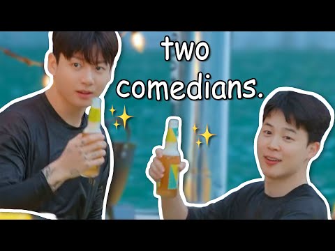 are jungkook and jimin sure? (chaotic duo)