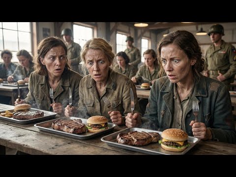 German Women POWs Couldn't Believe When They Ate With Fork And Knives In American POW Camps