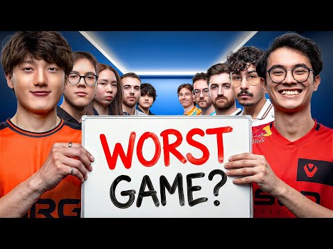 100 Pro Players Choose the WORST Game Of All Time