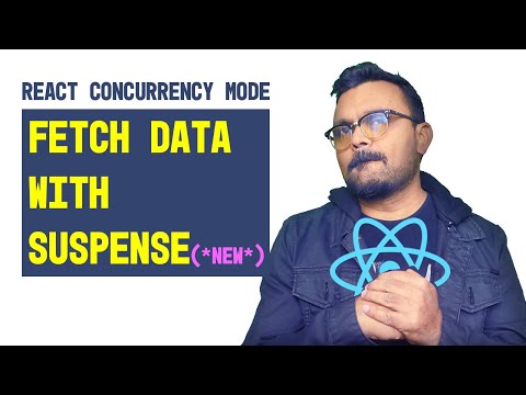 React data fetch with suspense  | concurrency mode