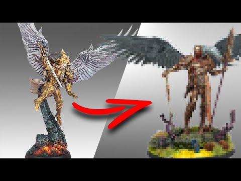 Kitbashing A Chaos CORRUPTED SANGUINIUS: Dornian Heresy Conversion