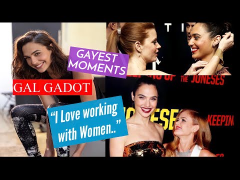 Gal Gadot || “I Love Working with Women..” || Gay Moments