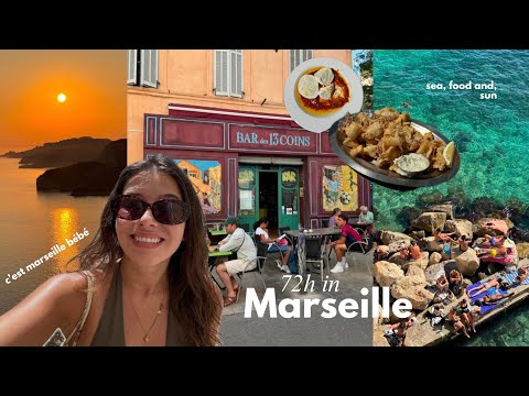 72 hours in Marseille I sea, food, and sun #marseille #vlog #southfrance