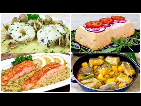 5 FISH RECIPES that will make your table shine at the holidays.