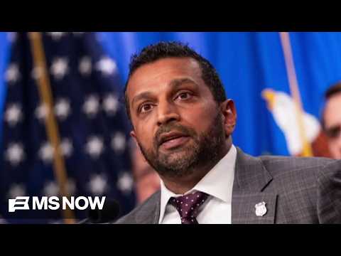 Kash Patel vows lawsuit over 'The Atlantic' report