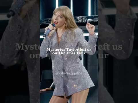 Mysteries Taylor left us on The Eras Tour🕵️‍♀️ #shorts #taylorswift #theerastour #music