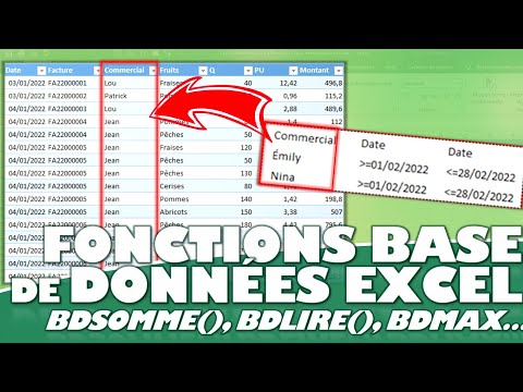 Comment améliorer votre gestion de données avec les fonctions base de données d’Excel ?