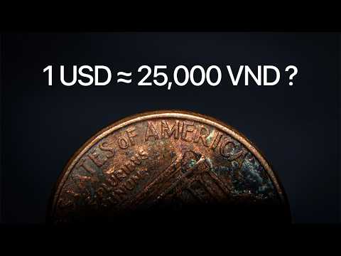 Why 1 USD = 25,000 VND?