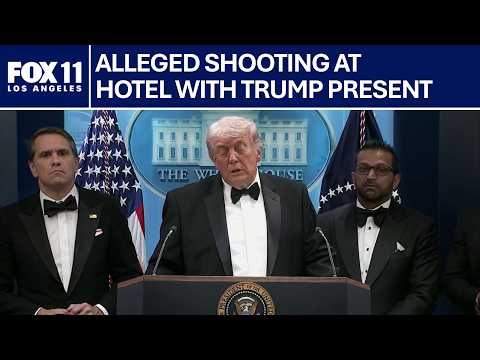 Shooting near Trump, White House correspondents' dinner