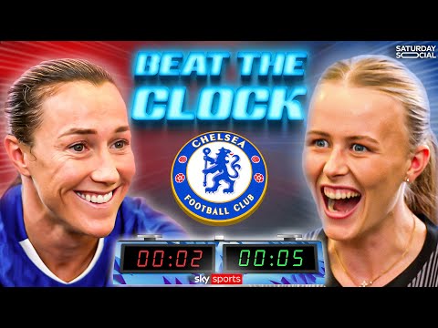 "YOU MELT!" 😂 | Lucy Bronze vs Hannah Hampton | Beat The Clock ⏰
