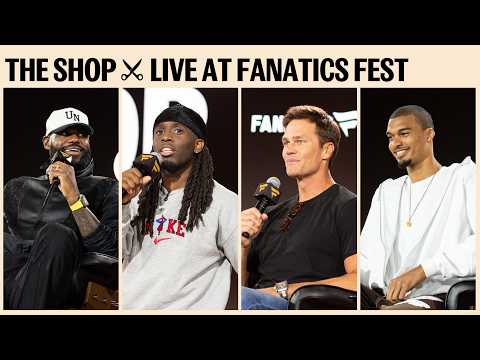 Kai Cenat, Tom Brady and Victor "Wemby" Wembanyama Talk LeBron James Retiring at Fanatics Fest
