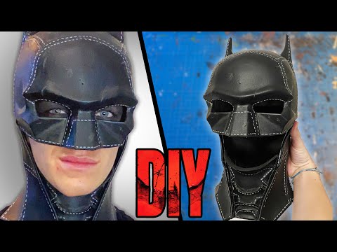 Homemade BATMAN Cowl for CHEAP // The Batman