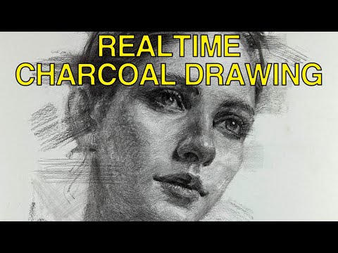 Realtime Charcoal Drawing, #122