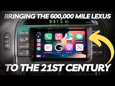 Bringing the 600,000 Mile Lexus Into The 21st Century! Almost DONE!