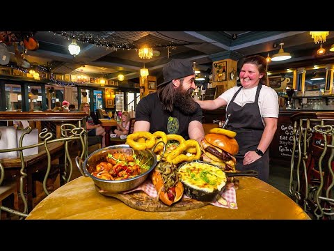 NOBODY HAS MANAGED TO CONQUER THIS PUB PLATTER CHALLENGE DESPITE 18 ATTEMPTS! | BeardMeatsFood
