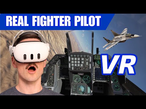 Real Thunderbird F-16 Pilot SHOCKED by First Virtual Reality Dogfight | DCS