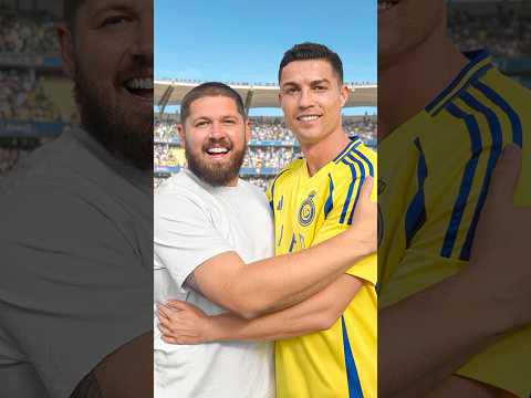 I Asked Ronaldo for a Hug 😅