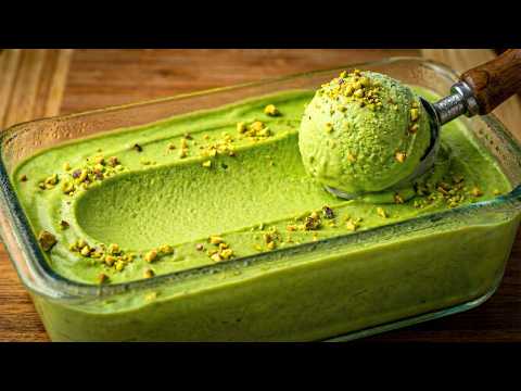 Without a drop of sugar! Avocado ice cream in minutes! The kids will be asking for more!