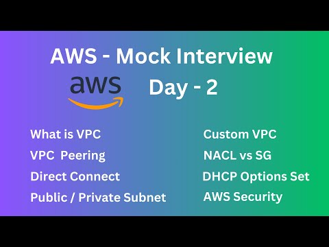 AWS Mock Interview Day 2 || AWS VPC Very Important Interview Questions || Must Watch @namdev.devops