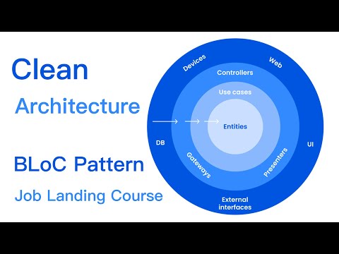 Flutter Clean Architecture An Advanced Job Landing Course | Provider | Cubit | BLoC | Part 2