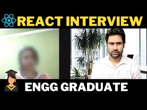 React Interview Entry Level - Engineering Graduate (Mock)