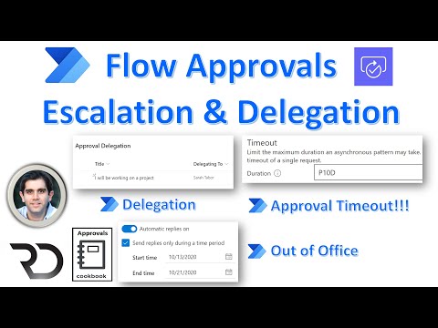 Power Automate Approval Timeout with Escalations & Delegations