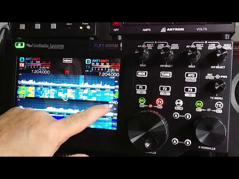 FLEX 6600M Getting Started with some Basic Controls