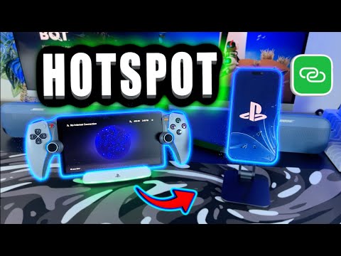 How To Connect Mobile Hotspot To Playstation Portal (2025) | PS5 On The Go!